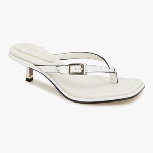 Kenneth Cole White Heeled Sandals